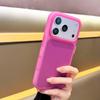Eisklare Jelly-Hülle für Apple 17 Pro Max, Mattes Flüssigsilikon-Hautgefühl-Hülle für iPhone 16 Pro Max