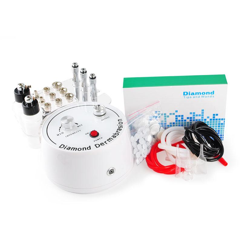 Three-in-One Diamond Microdermabrasion Device: Blackhead Suction, Whitening, Moisturizing, Exfoliating, and Cleansing Tool