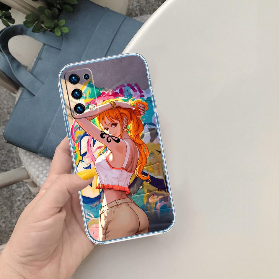 FM40 One Piece Nami Transparent Phone Case for Motorola Moto G40 G04 G05 One Ace Action  Fusion + Plus Hyper Macro Vision Zoom