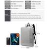Business Laptop Backpack, Lightweight Fabric Travel Bag, Polyester Lining, Stitching Details, Suitable for School, Work, Travel