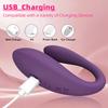 APP Bluetooth Control Couple Vibrator for Women Clitoris Stimulate Female G-Spot Dual Wearable Vibrating Massage Adult Sex Toys