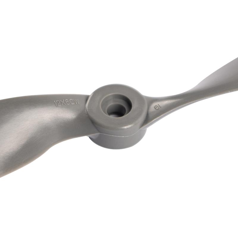 Cw Ccw Rc Propellers7X5 8X6 9X6 10X7Inch Gray 2-Vane Direct Drive Nylon Propeller With Adapter Rings For Rc Airplan Drone Glider