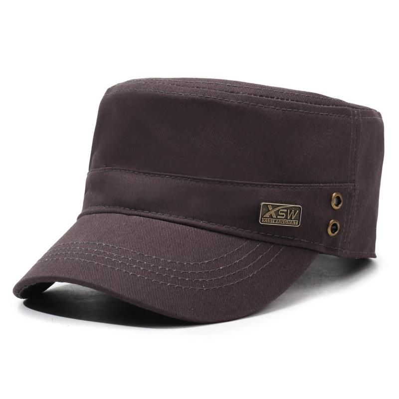 Men's Flat Top Cap Outdoor Fishing Cap Spring Autumn Cap