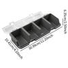 Screw Organizer Storage Bin Hardware Storage Box Carry Potable with Lid for