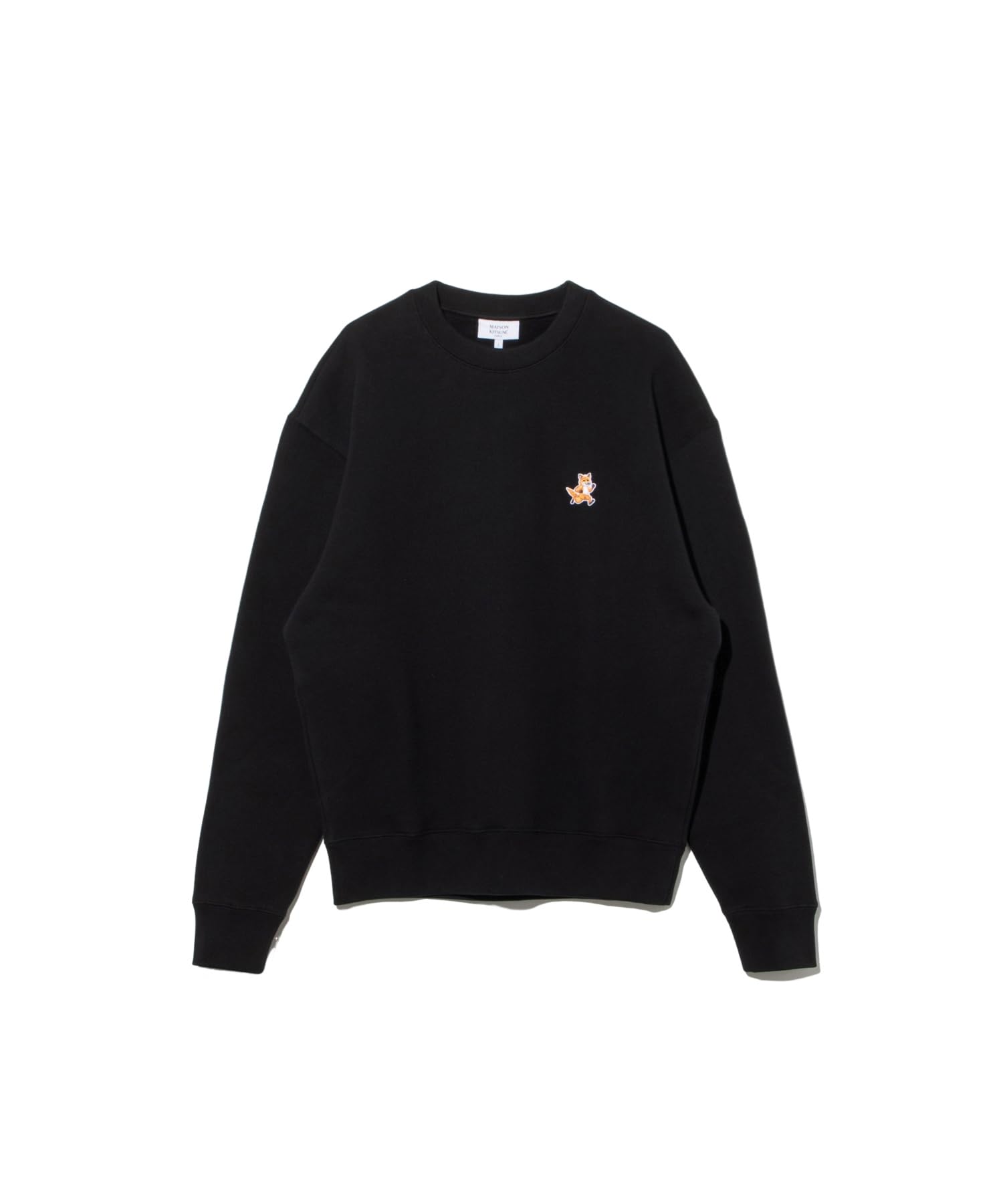 

Maison Speedy Patch Comfort MM00313KM0307 Kitsuné Men s Sweatshirt, Black, чёрный