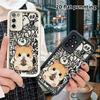 Phone Case: 2D Flat Samsung Galaxy A34 A35 M05 M06 S20 S22 S21 FE Plus 5G Protective Case, Sunflower Seed-Eating Hamster, Christmas and Halloween Gift