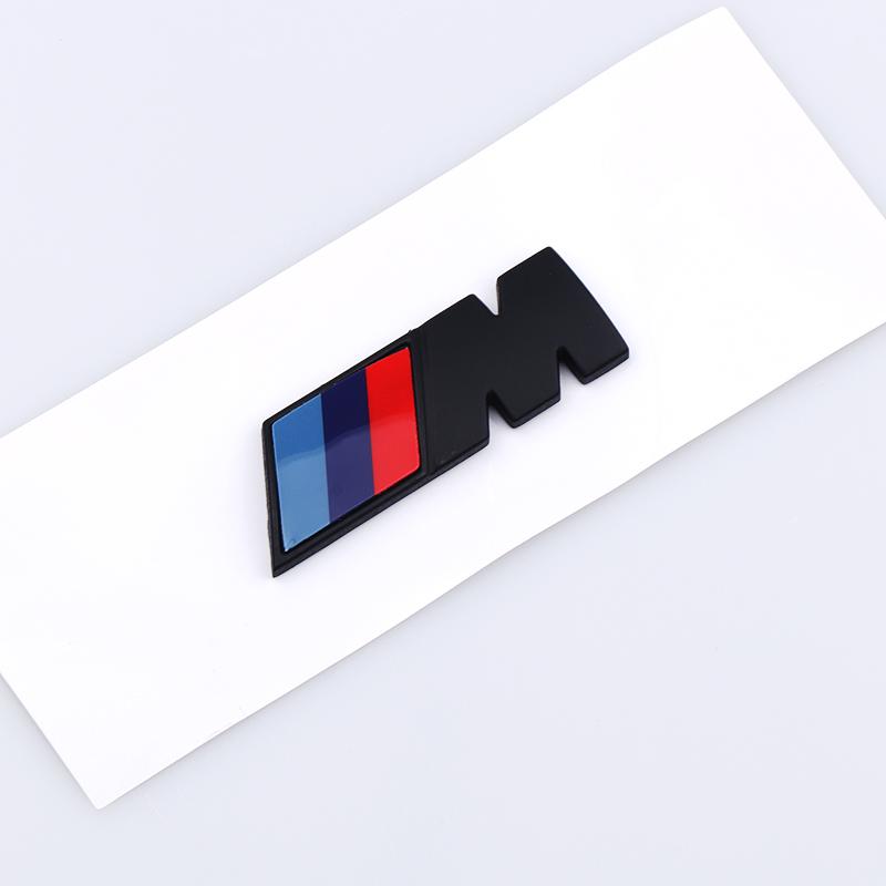 

3D ABS Badge M Emblem Car Fender Badge Trunk Stickers For BMW E46 E90 E60 F10 F30 E39 F20 E36 G30 G20 E92 E70 M Auto Accessories 1PC