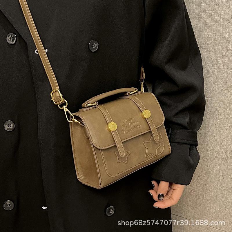Outer Single Autumn and Winter Retro Cambridge Bag Western-style Casual Bag Women's 2025 New High-end Popular One-shoulder Crossbody Bag
