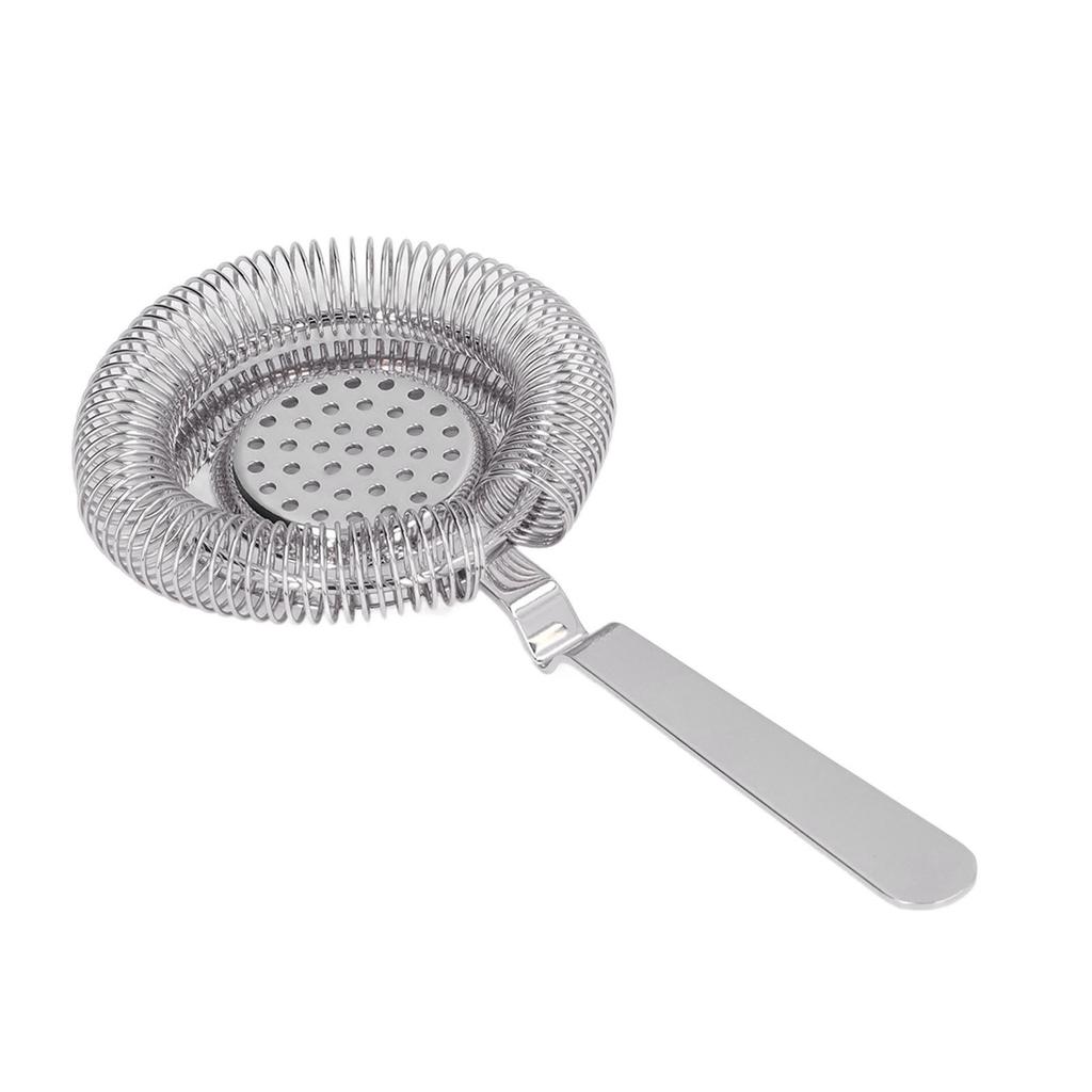Bar Strainer Fine Filtering Professional Stainless Steel Cocktail Strainer for Bartending Restaurant Party