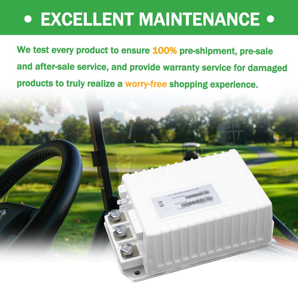 48V 250A DC Motor Speed Controller 103982301 for Curtis Club Car Precedent Carryall Tempo Onward 1515-5206 2014-2019 Golf Cart