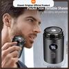 Men's Electric Mini Shaver Rechargeable LED Digital Display Dual Use Wet and Dry Home Travel Shaver Car Shaver Electric Shaver
