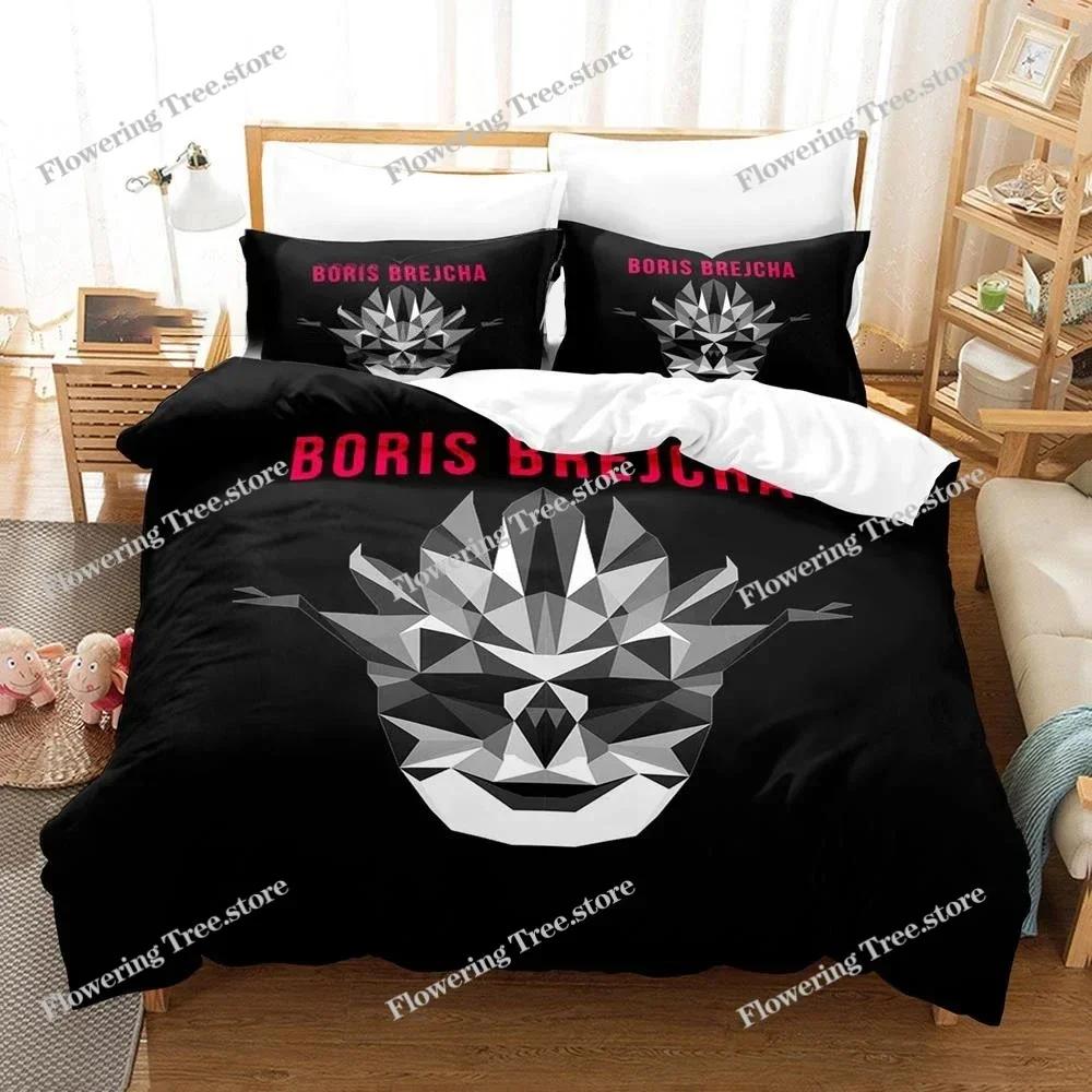 Boris Brejcha Bedding Set Boys Girls Twin Queen Size Duvet Cover Pillowcase Bed Kids Adult Fashion Home Textileextile029