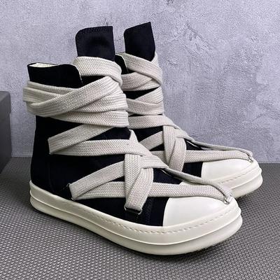 Fashion Vintage Pentagram High Top Sneakers,Men Designer Shoes, Unisex Casual Sports Board Shoes,Platform Ankle Boots Large Size