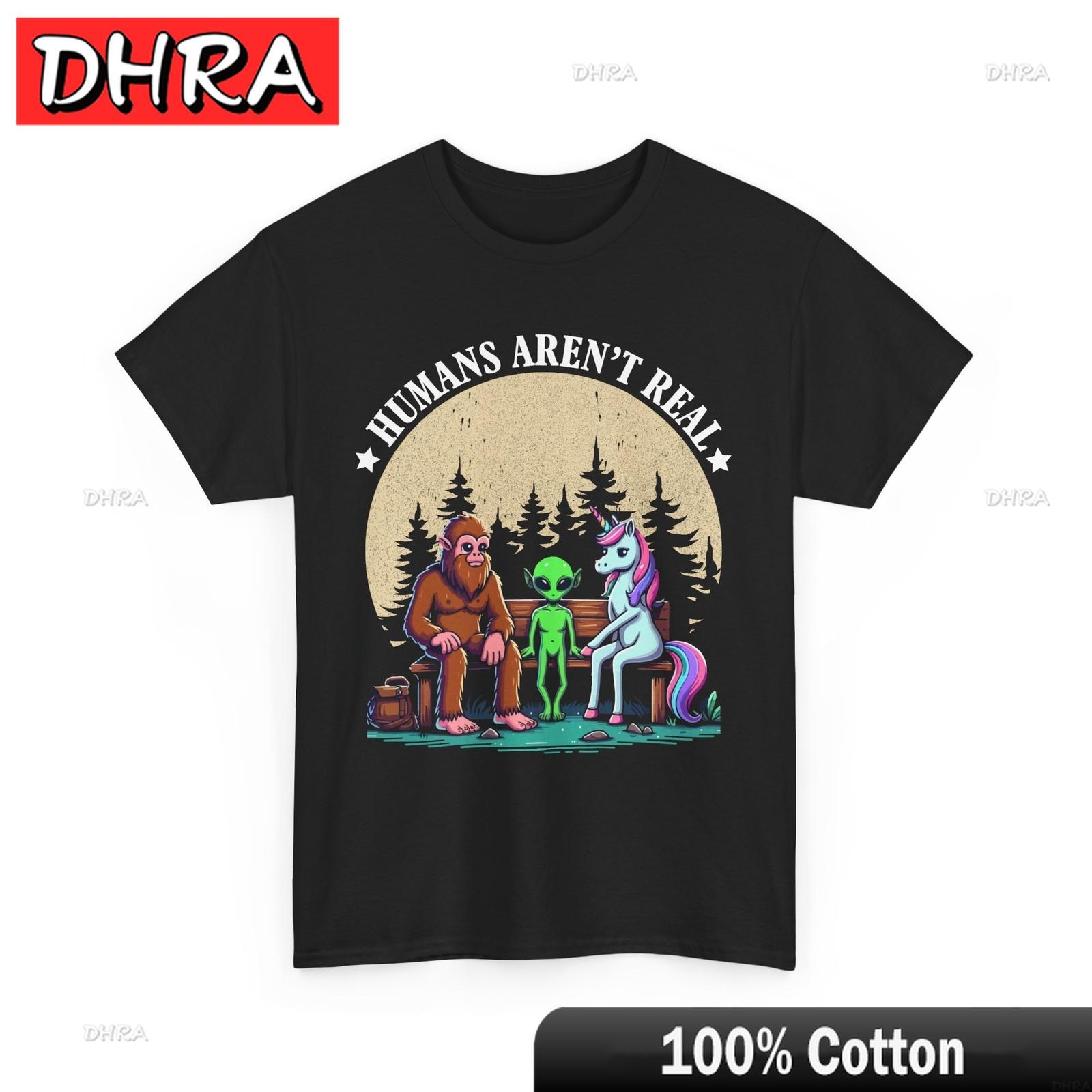 HuUnisexs Arent Real Cute TShirt Cryptid Hunter Tee Cute Shirt Unique Tshirts Bold Stylish Casual Shirt Short Sleeve Trippy S