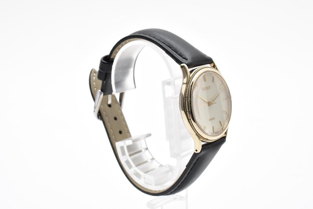 Used SEIKO SpiritWatches Gold Plated unisex beigeDial
