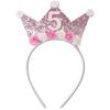 Children's Birthday Princess Crown Headband - Party Decoration Props for Girls