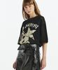 FALLETT Rockstar Short Sleeve Knit Black