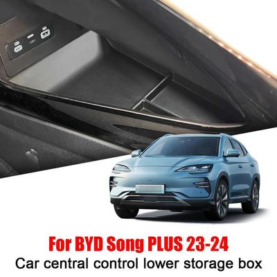 Car Armrest Storage Box Cup Holder For BYD Song PLUS 2024 2024 Central Control Lower Storage Box Ar Modified Storage Box