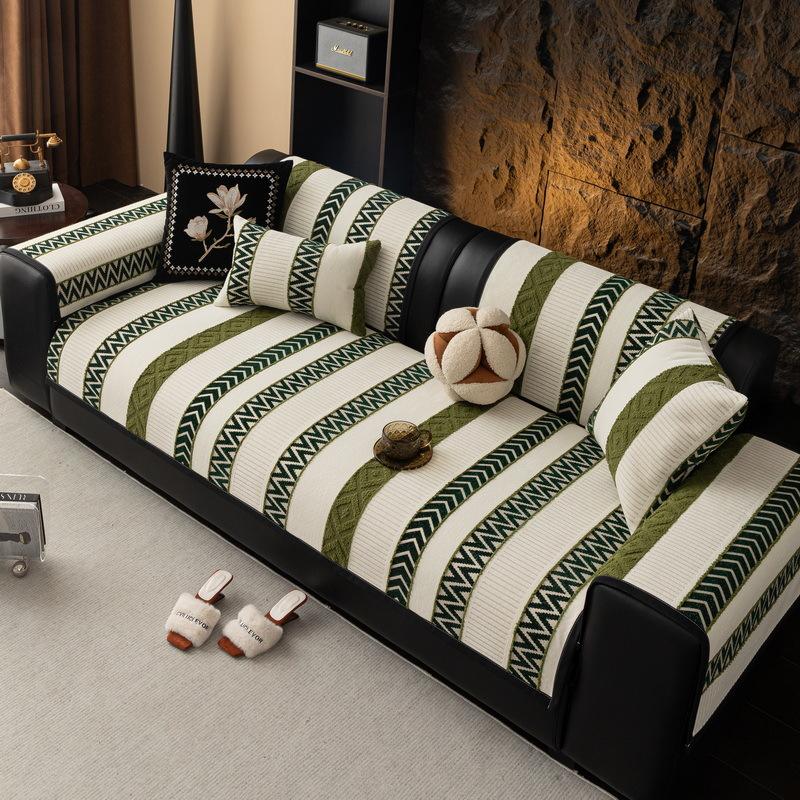 

Новая кожаная подушка для дивана специальной формы, цельный прямой ряд, простая высококачественная подушка для сиденья, нескользящая, универсальная для всех сезонов 70*70cm