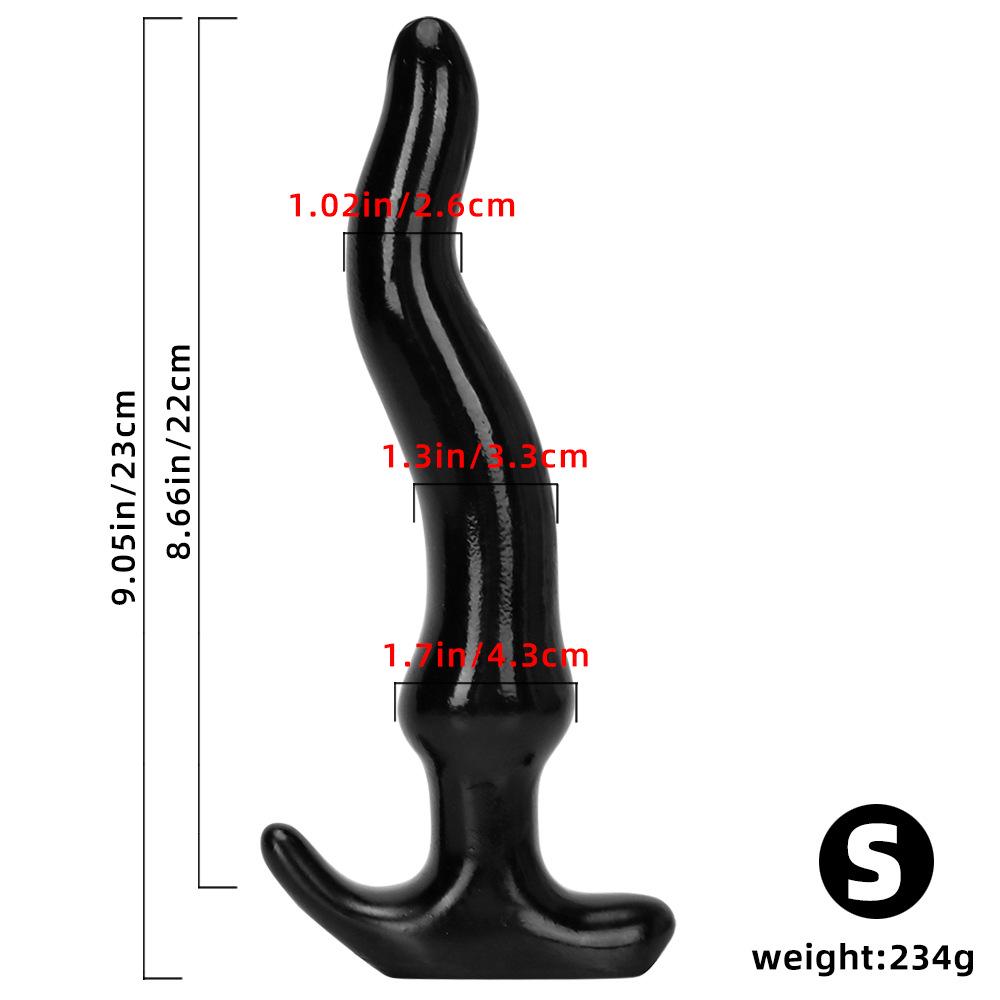 XL Flexible Anal Plug for Extended Wear - Unisex Use