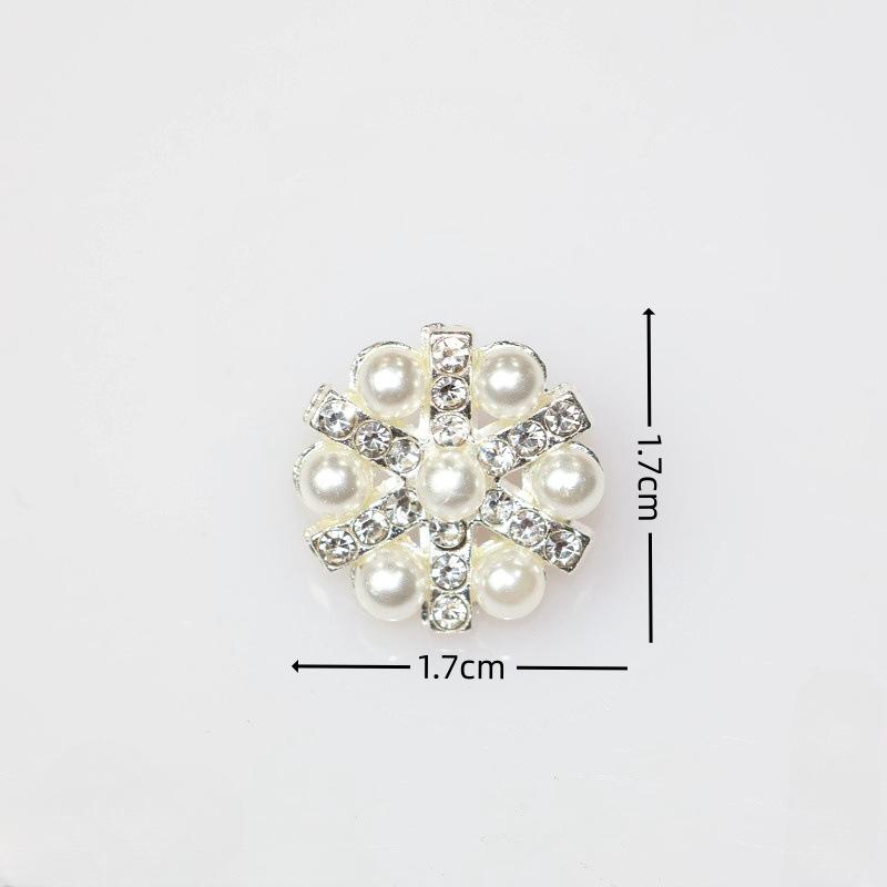 Non-slip Button Underbutton Removable Adjustable No-stitch Button No-stitch Pearl Button Shirt Decorative Brooch Button