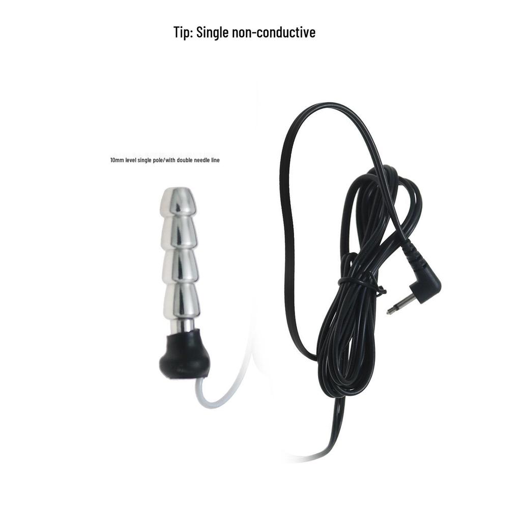 Chaqiu Transparent Metal Urethral Plug - Short Electric Shock Tool for Enhanced Pleasure