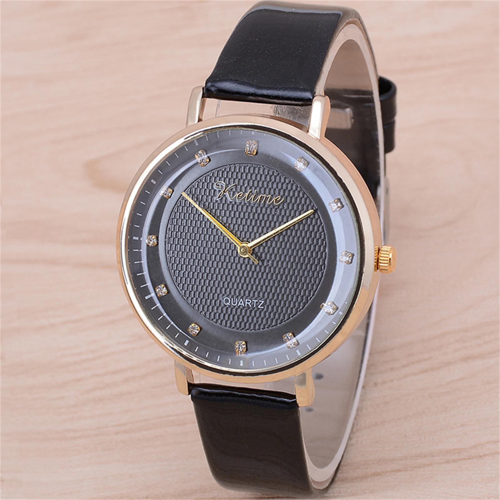 

Women Fashion Leather Watch One Size