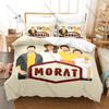 Famous Colombian Folk Pop Band Morat Bedding Set 1 Duvet Cover + 2 Pillowcases HD Digital Print Home Bed Linen