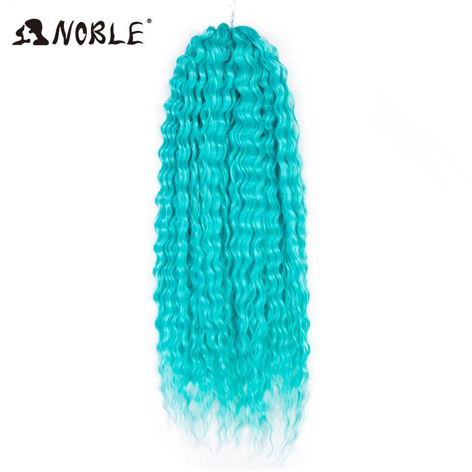 Edles Häkelhaar Locken Haar Wasserwelle 24 Zoll 300g Ombre Blond Twist Häkelhaar Zopf Haar Deep Wave Flecht Haarverlängerung