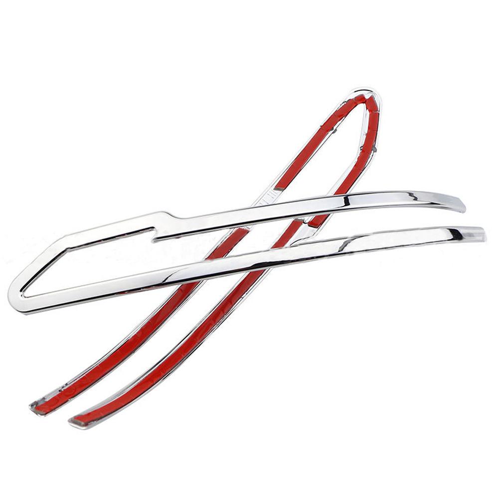 2 buc. ABS cromat oglinda retrovizoare laterală autocolant de protecție bandă anti-zgârieturi pentru Nissan X-Trail T32 2014 - 