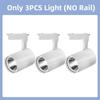 LED Track Light Set COB Track Lamp Rail Lighting for 20/30/40W Home Spotlight Indoor Clothing Shop Store Bedroom Lamp Fixture