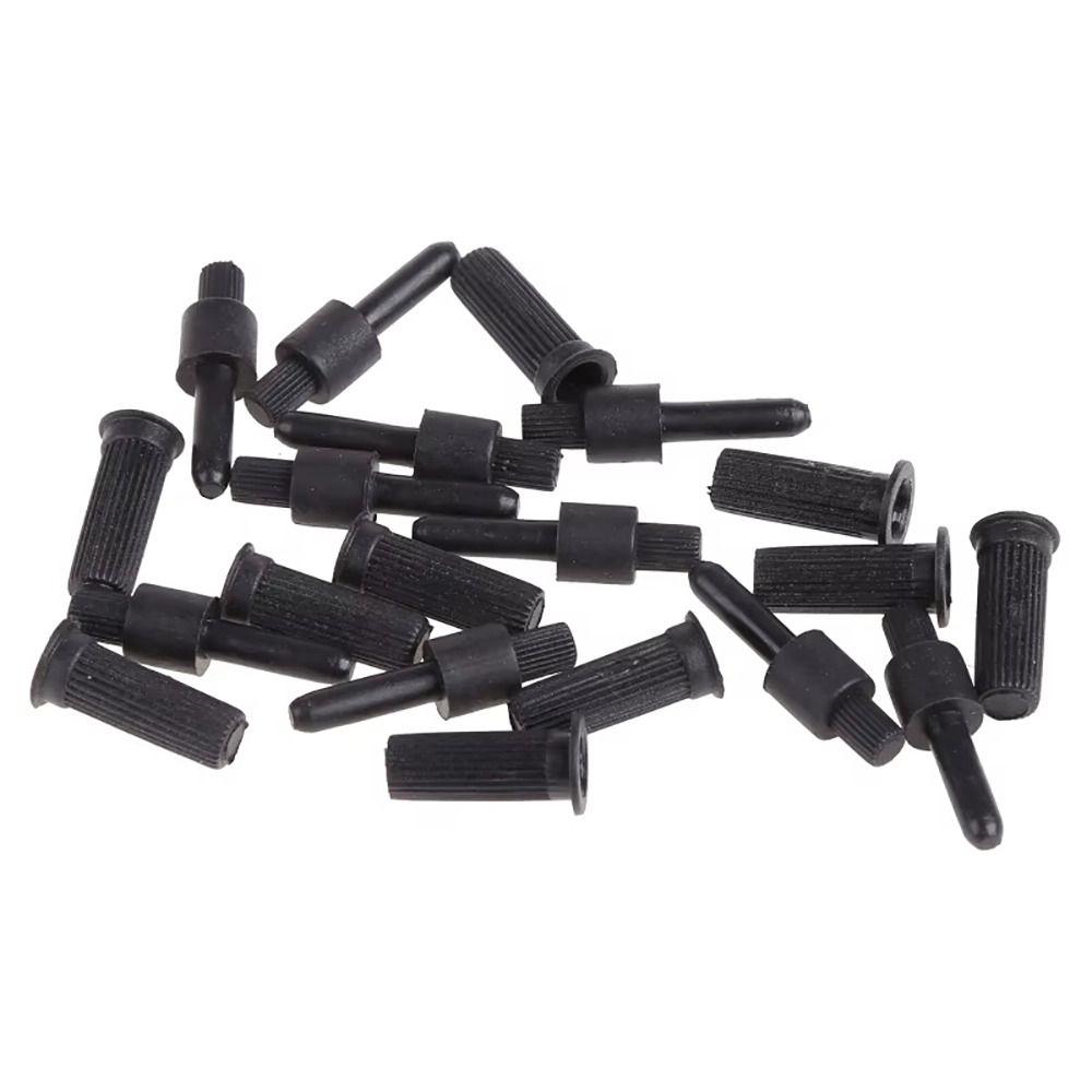 10 Paar Schraubclip Lautsprechergitter Stifte Kit DIY Kugel Audio Lautsprecher Schnallen Stift Typ Kunststoff Netzabdeckung Schnallen