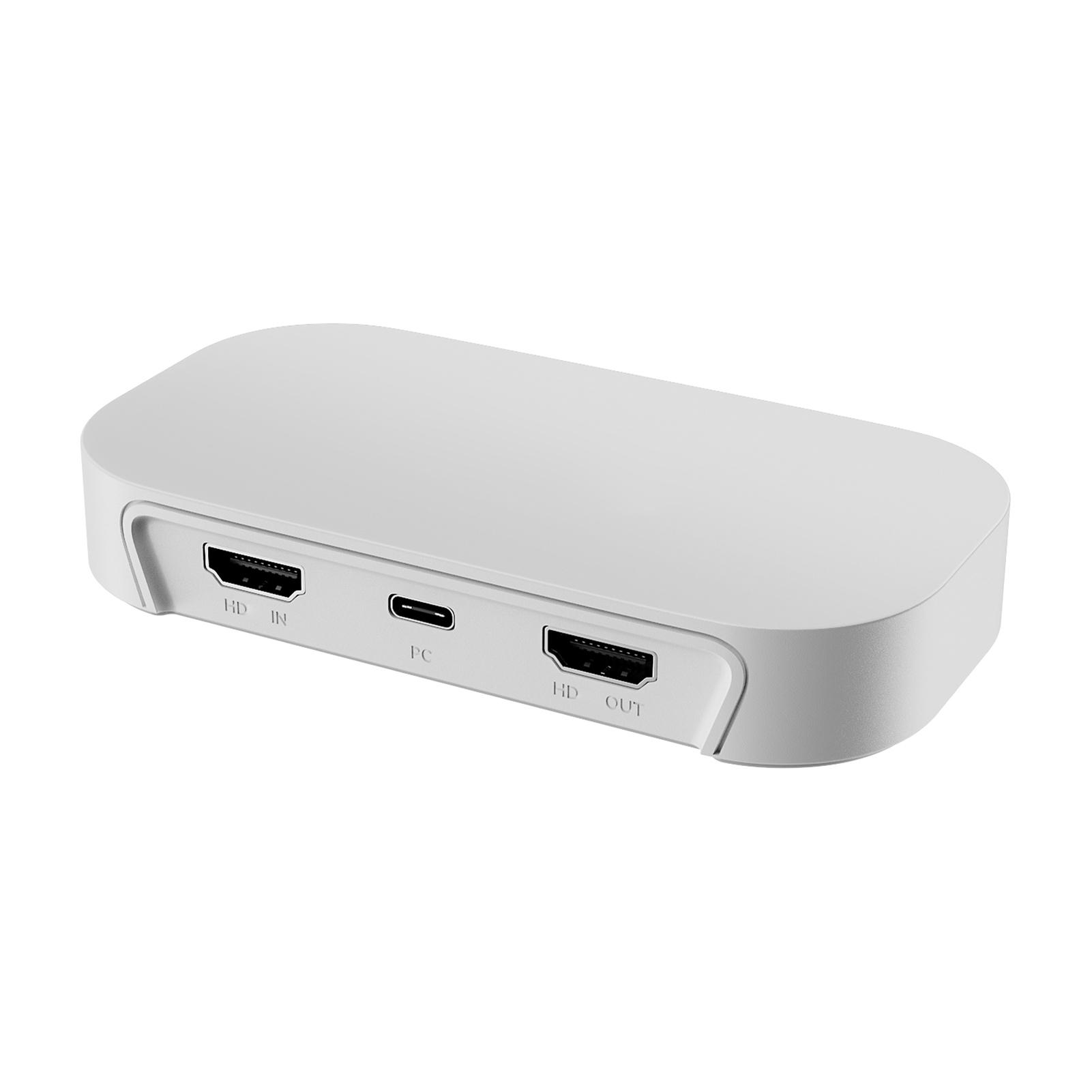 

4K60HDR Capture Card, HD 2.0 Game Capture Device, HD Input Output, USB 3.2 Gen1 Type C, HDR10 VRR Passthrough Support,