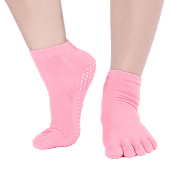 Women 5 Toes Yoga Gym Dance Sport Exercise Non Slip Massage Fitness Warm Socks