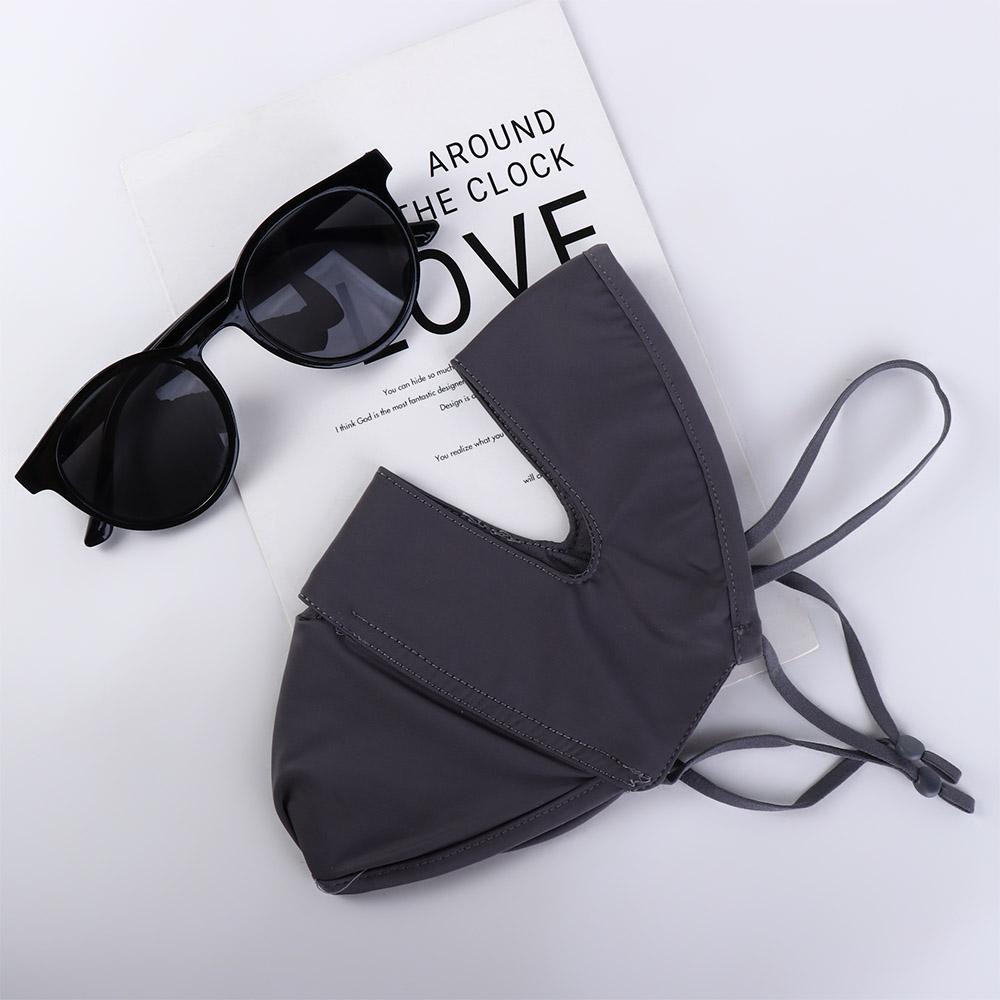 Solid Color Sun Protection Face Gini Mask Driving Face Mask Summer Sunscreen Mask Womne Sun Hats