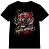 Can't Be Bothered Tiger Sunglasses Cigar Streetwear Urban Graphic T-Shirt.