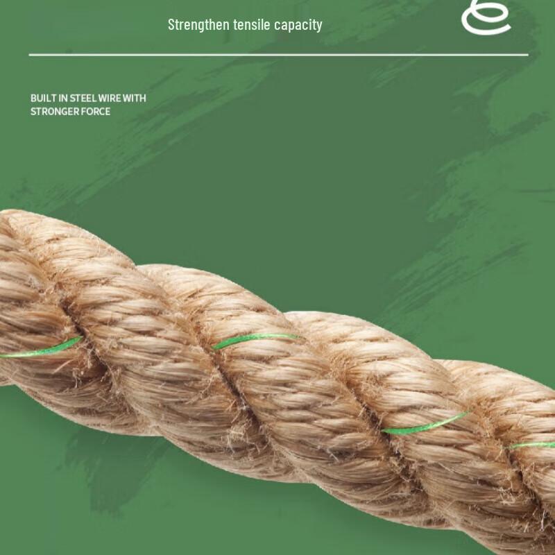 Jianjunshuo Heavy-Duty Tug-of-War Rope with Steel Core