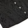 Black Double Strap Women's Waist Cincher Corset Body Shaper