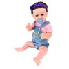 Reborn Girl Doll Lifelike Vinyl 22 Inch Waterproof Weighted Rebirth Baby Doll Toy for 3 Years Old