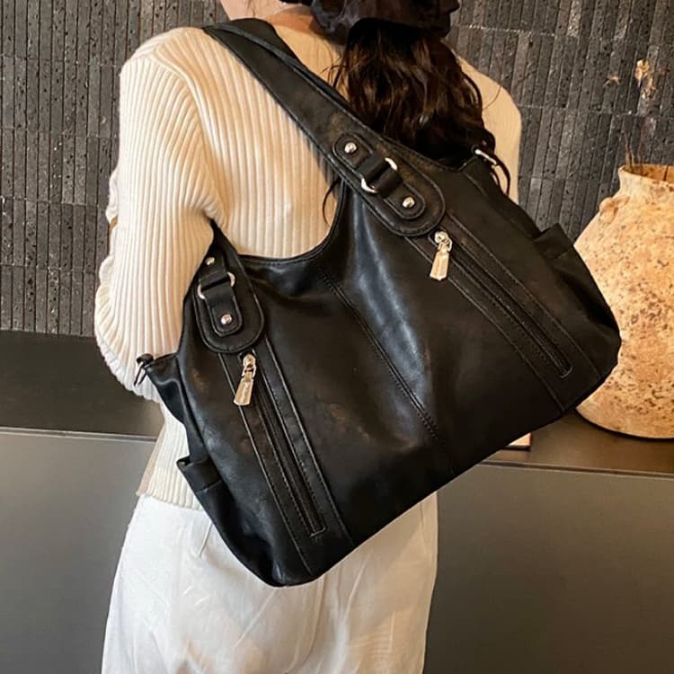 Large Capacity Women's Handheld Shoulder Crossbody Bag