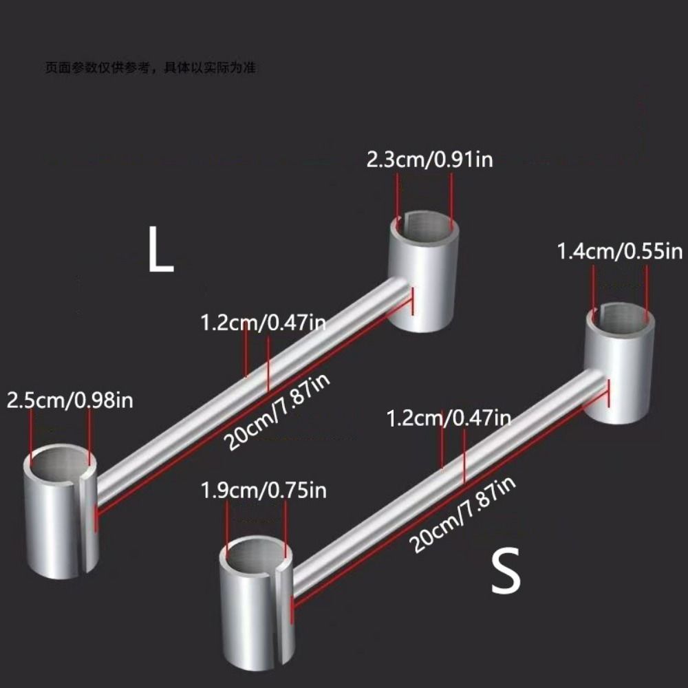 Double Head Door Seam Hinge Wrench Door Flag Hinge Regulator  Maintenance