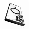 Luxury Plating Magnetic Case For Samsung Galaxy S21 S23 Fe S24 Ultra S22 Plus Apple Magsafe Cover 10H 6K Glass Camera Protect