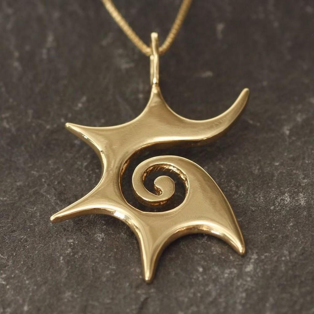 Bohemian Sun Pendant Necklace With Geometric Alloy Chain For Women