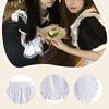 Women Waist Apron Fashion Multiuse with Ruffled Edges for Kitchen Coffee Shop