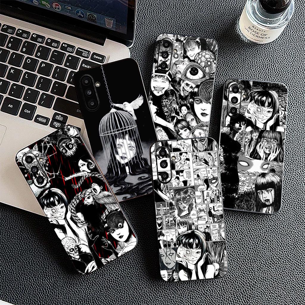 Serietidningar Junji Tomie Ito Kollektion Silikon Mobilskal till Apple iPhone 17 Air 12 13 Pro Max Mini ProMax 7 + 8 Plus Mjukt Skal