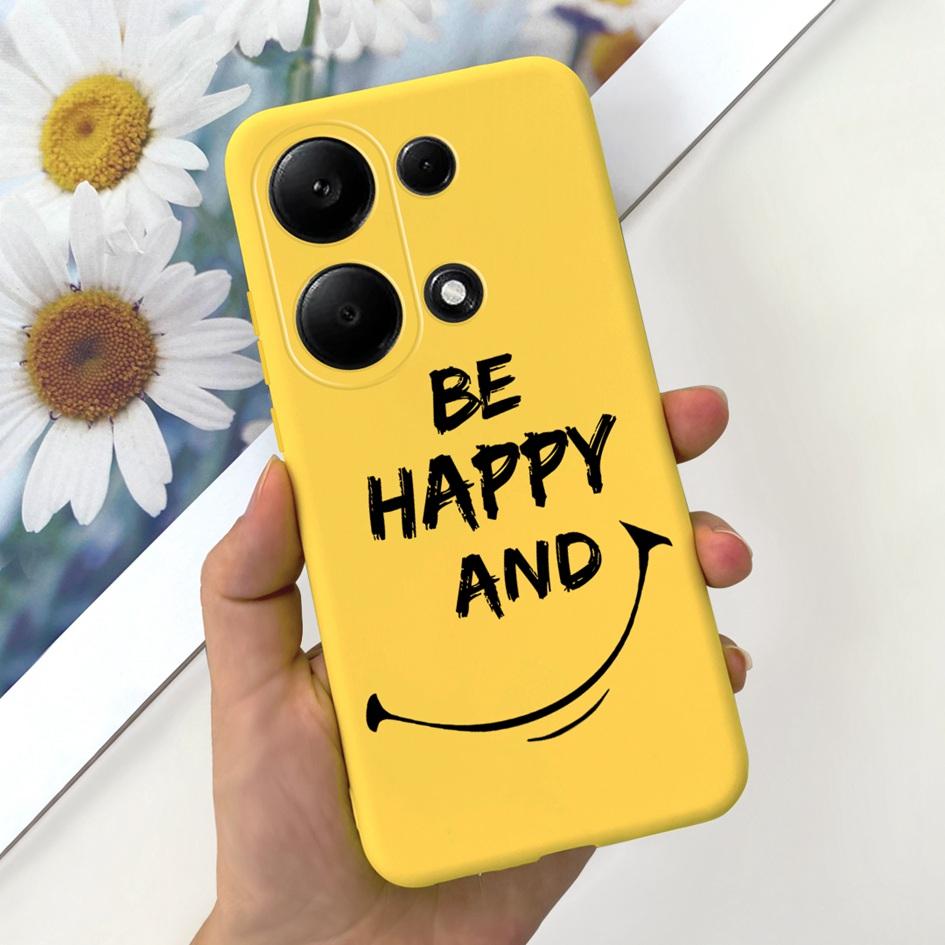 For Xiaomi Redmi Note 13 Pro 4G 2024 Case Cute Love Heart Cactus Soft Matte TPU Cover For Xiaomi Poco M6 Pro 4G Note13 Pro Coque