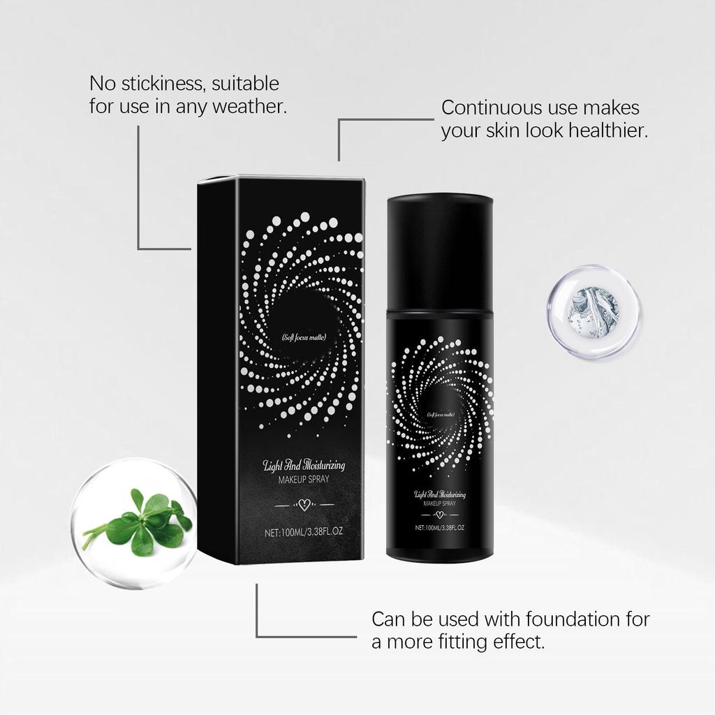 Moisturizing Setting Spray Light And Delicate Oil Control Moisturizing Soft And Comfortable Makeup Lasting 100ml