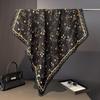 Fashion Printed Square Scarf Women Neck Shawl For Daily Wear