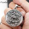 Herren Katholisch Christlich Heiliger St. Michael Medaille Medaillon Anhänger Halskette