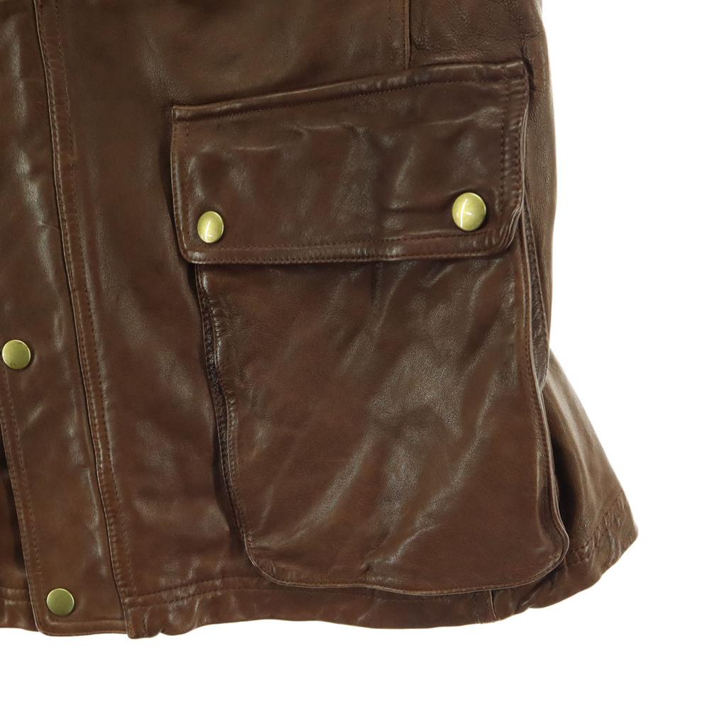 Beauty products GRANDLY Long sleeve Biker leather jacket M Sheepskin Men's Used
